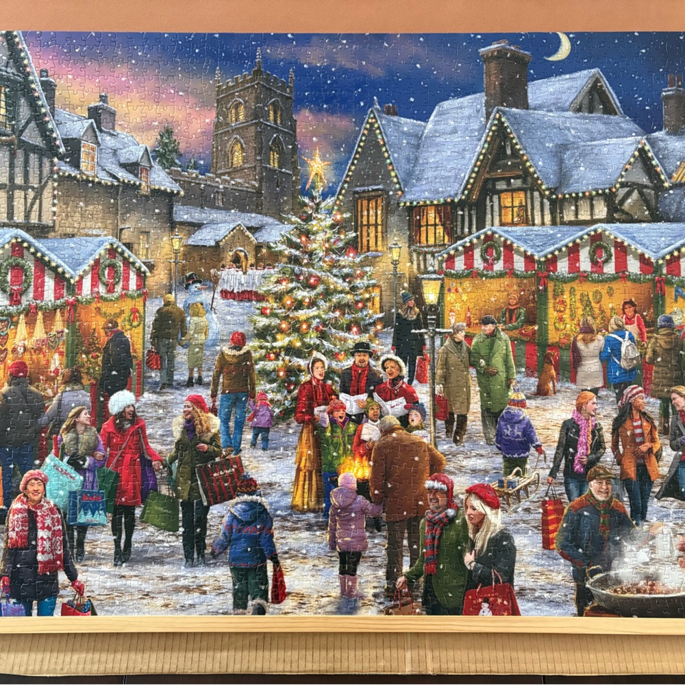 Winter Wonderland Village Puzzle